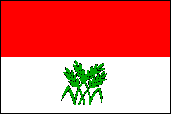 Flag of Homole, South Bohemian Region