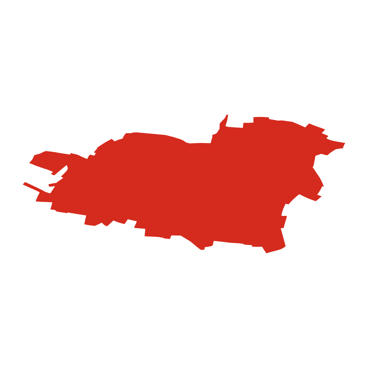 Honbice boundary map