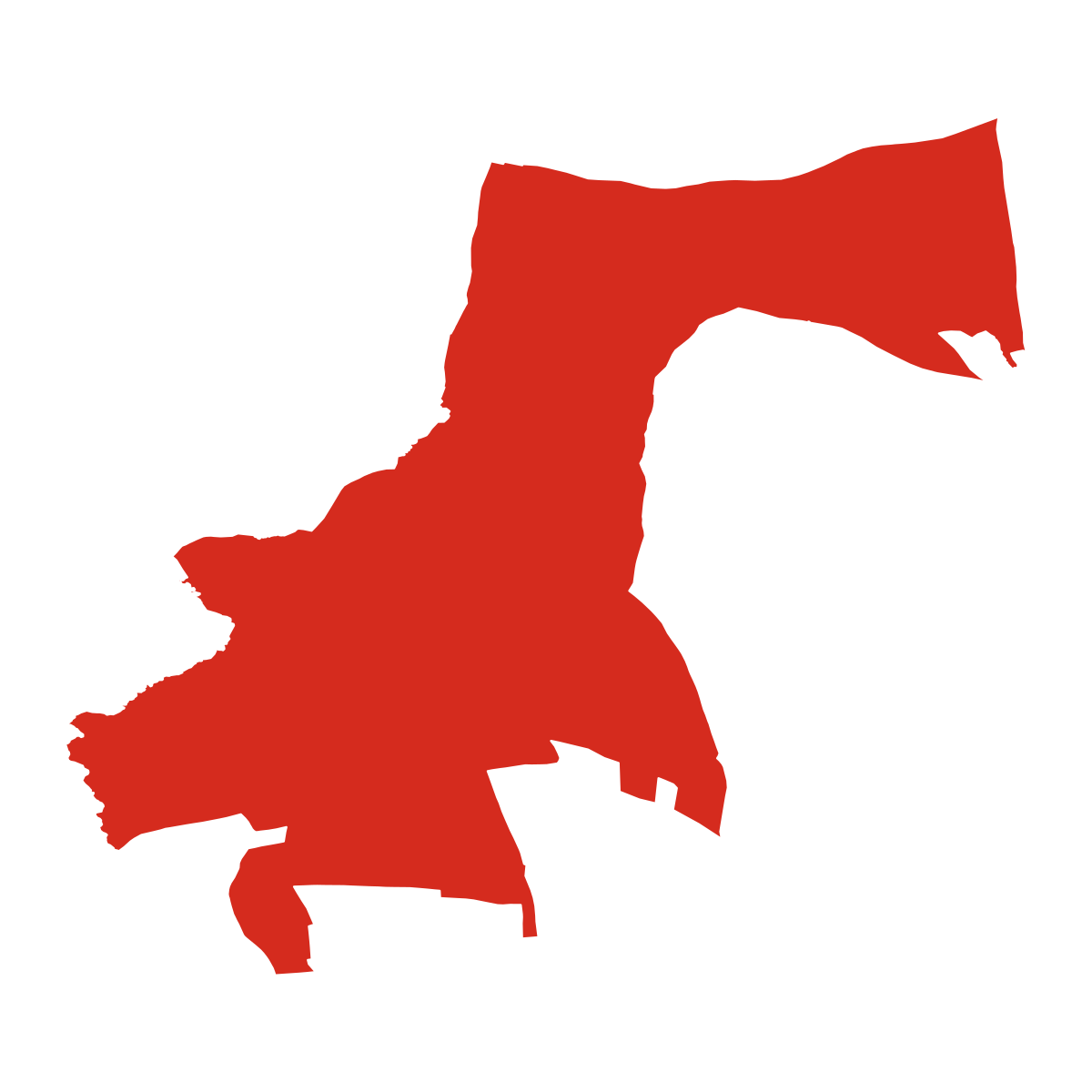 Hořičky boundary map