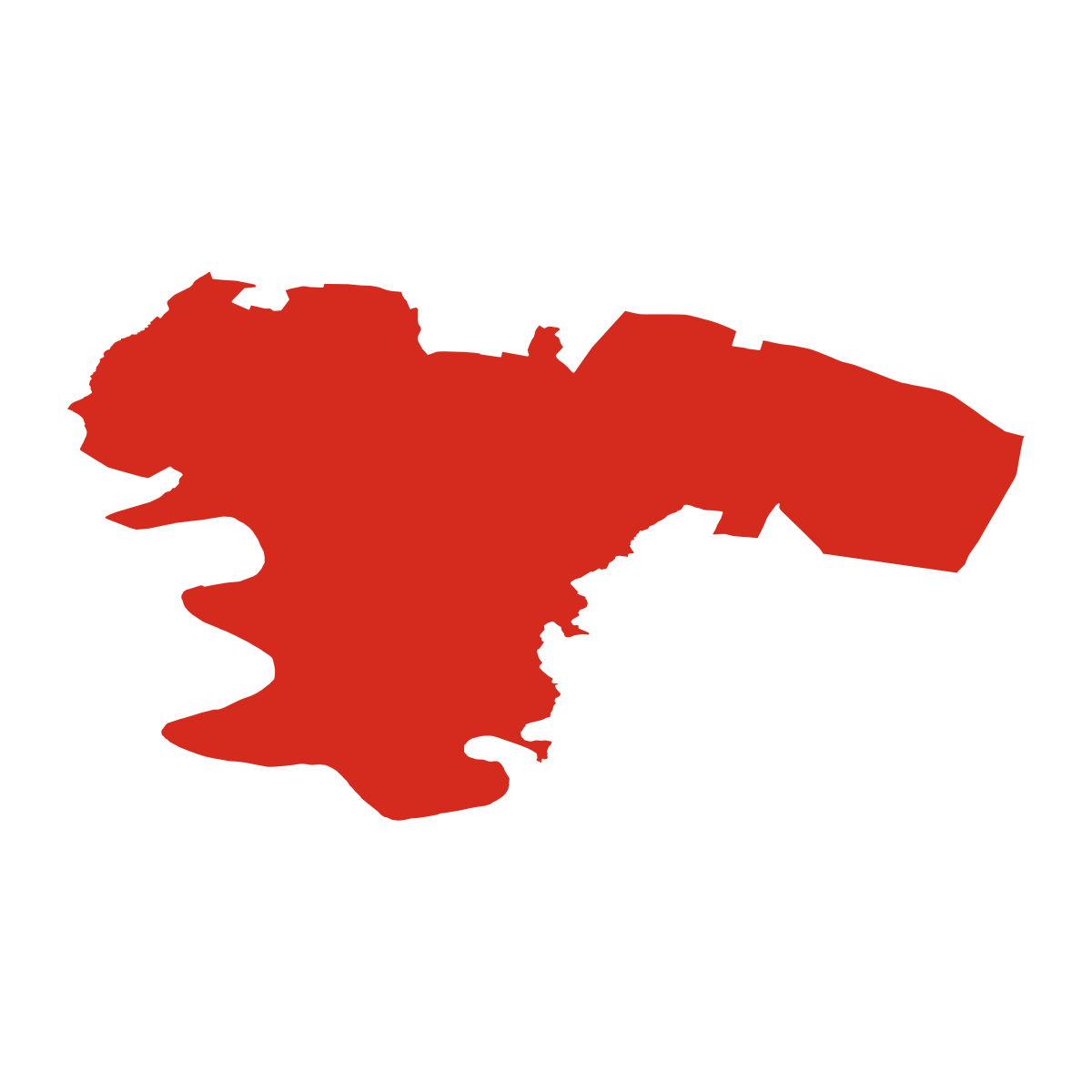 Horní Břečkov boundary map