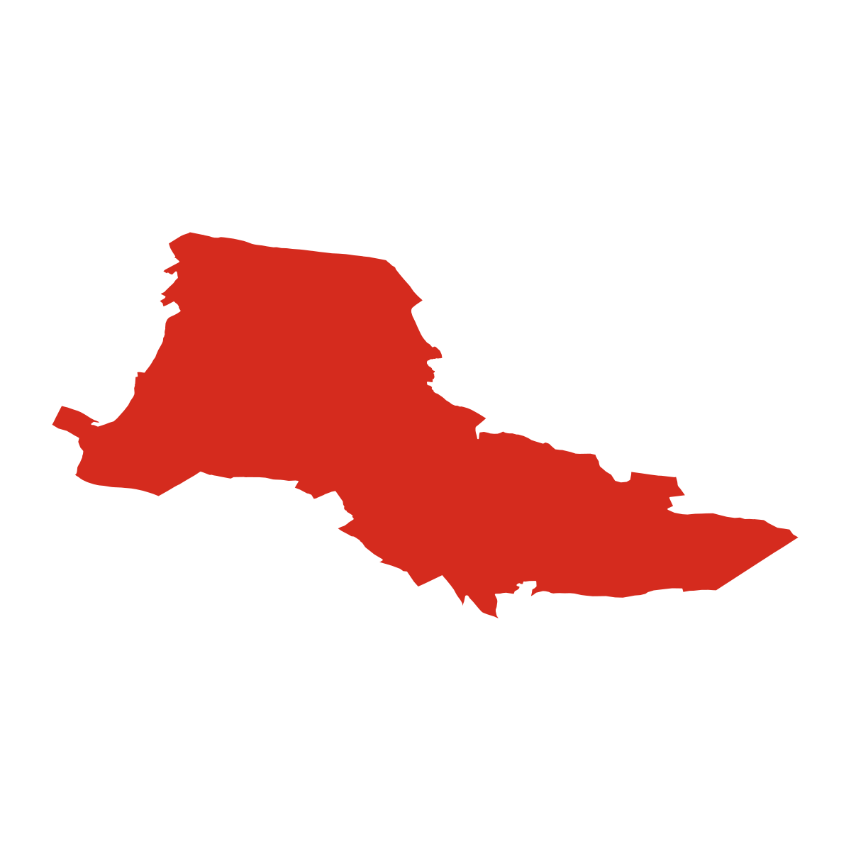 Horní Čermná boundary map