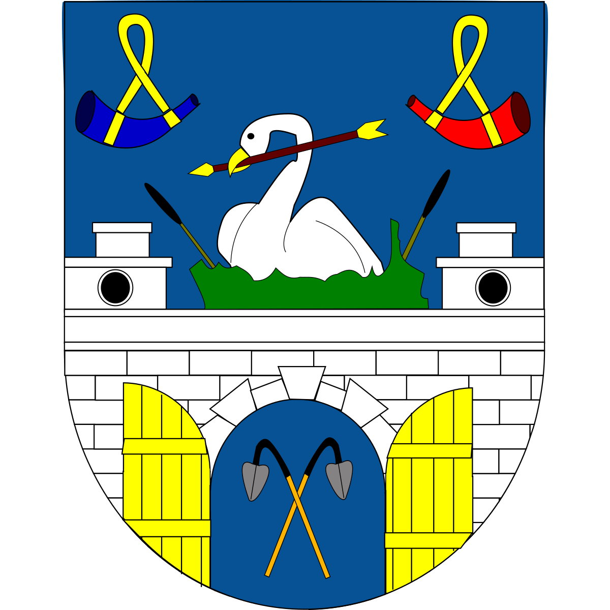 Coat of arms of Horní Chrastava, Liberec Region