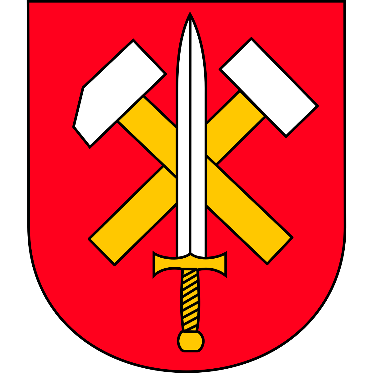 Coat of arms of Horní Hedeč, Pardubice Region