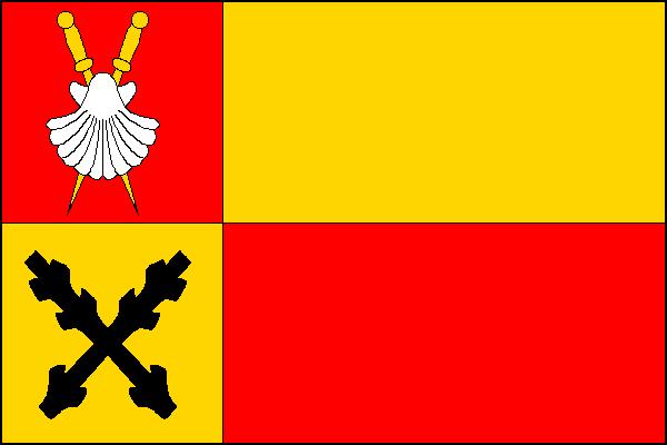 Flag of Horní Libchava, Liberec Region