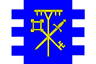 Flag of Horní Němčí, Zlín Region