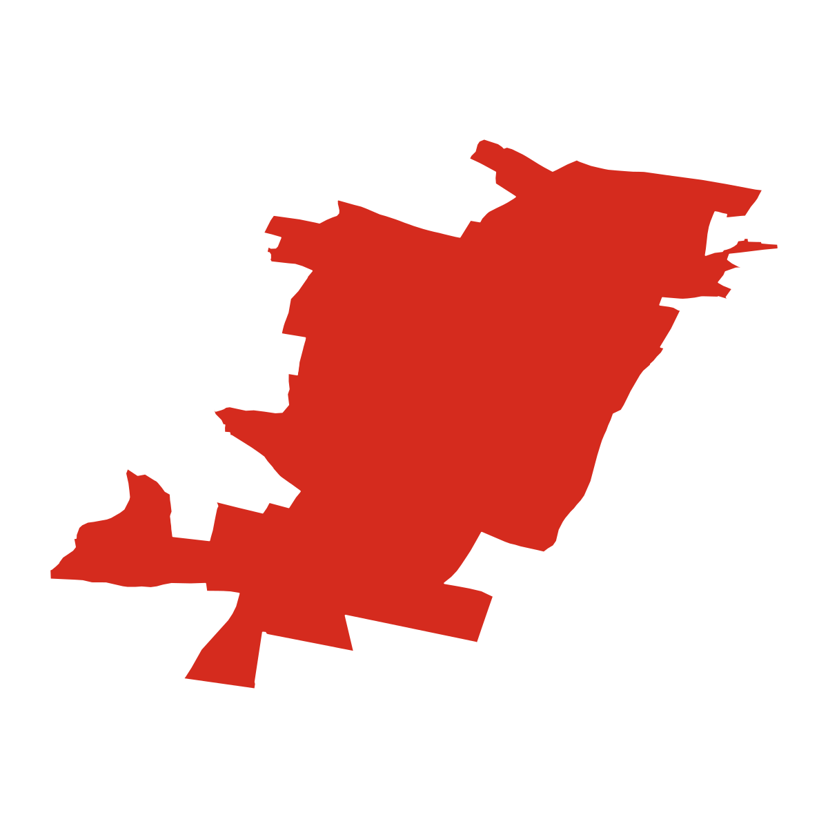 Hornice boundary map