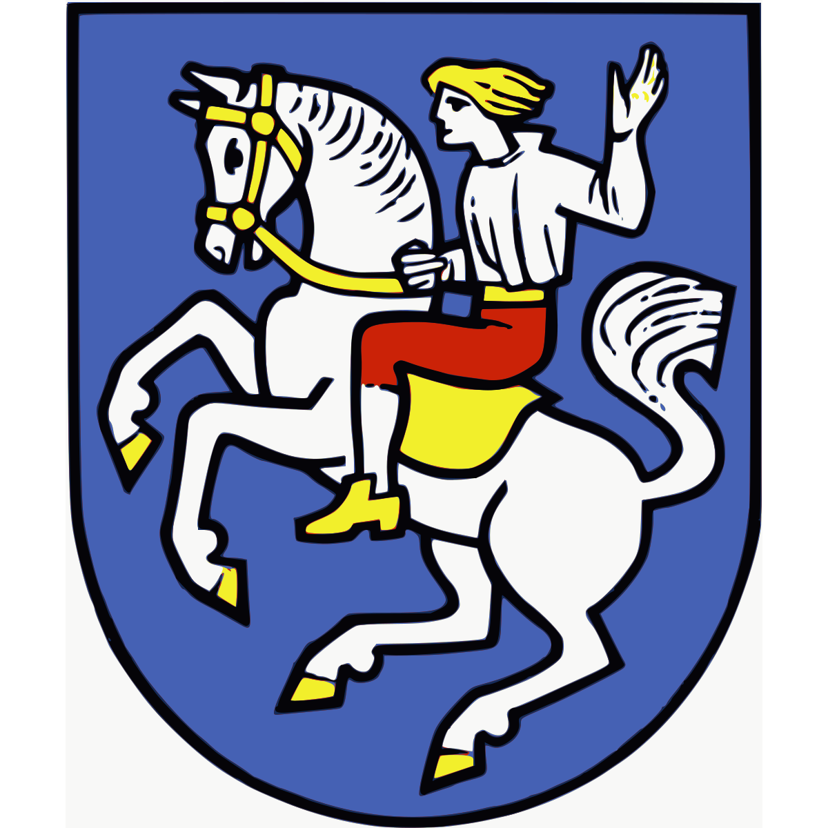 Coat of arms of Horoměřice, Central Bohemian Region