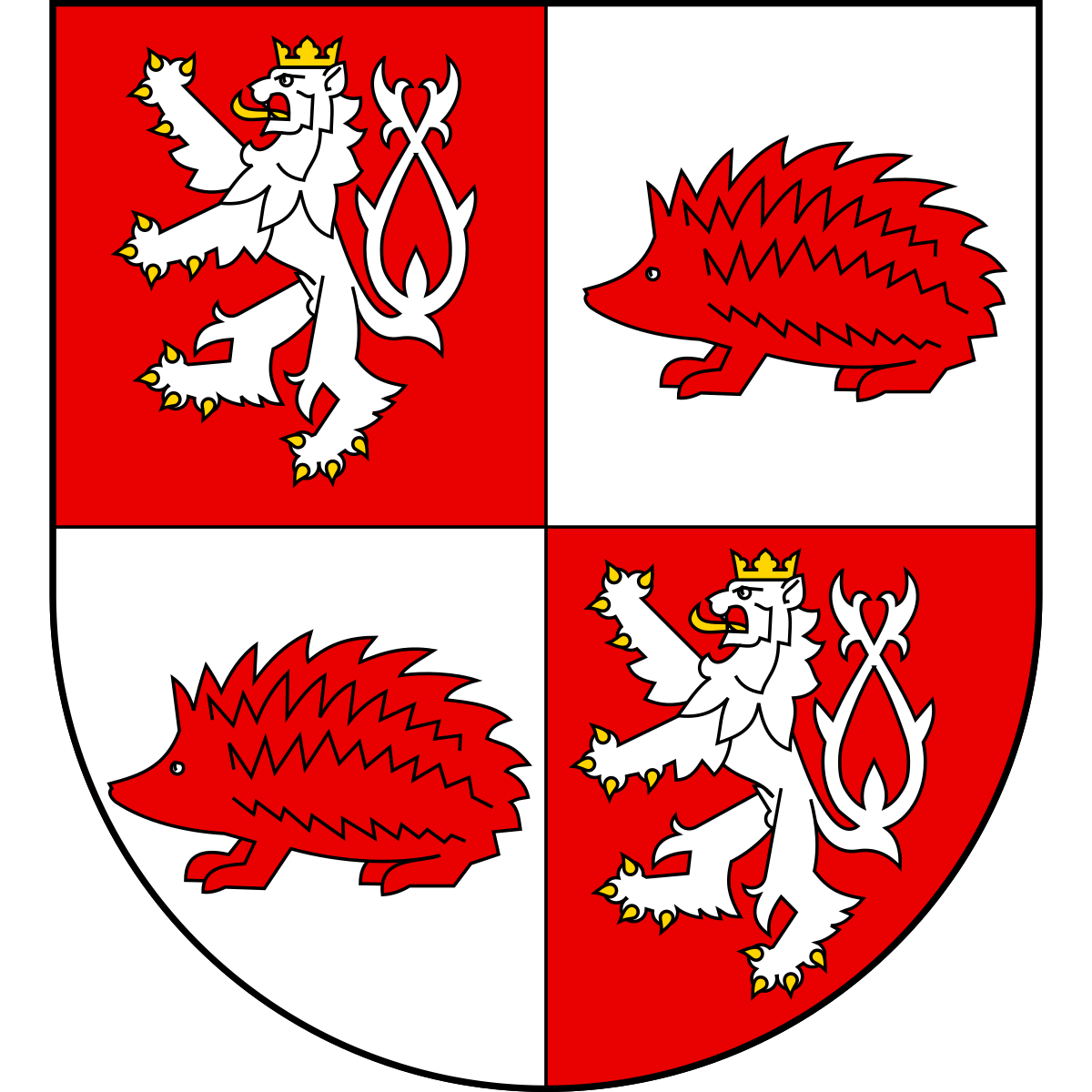 Znak obce Hosov, kraj Kraj Vysočina