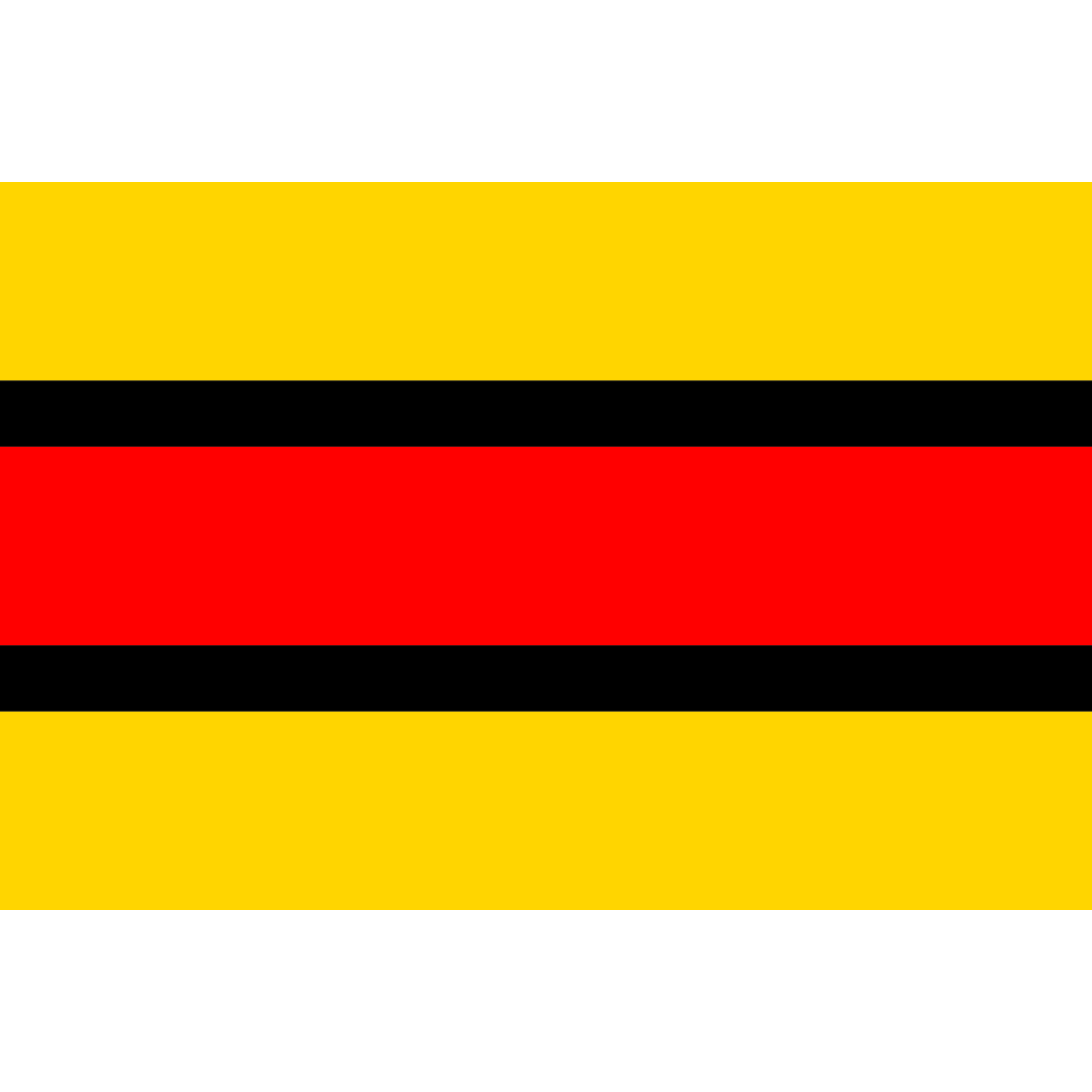 Flag of Hostěnice, South Moravian Region
