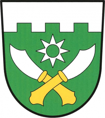 Coat of arms of Hostouň, Central Bohemian Region