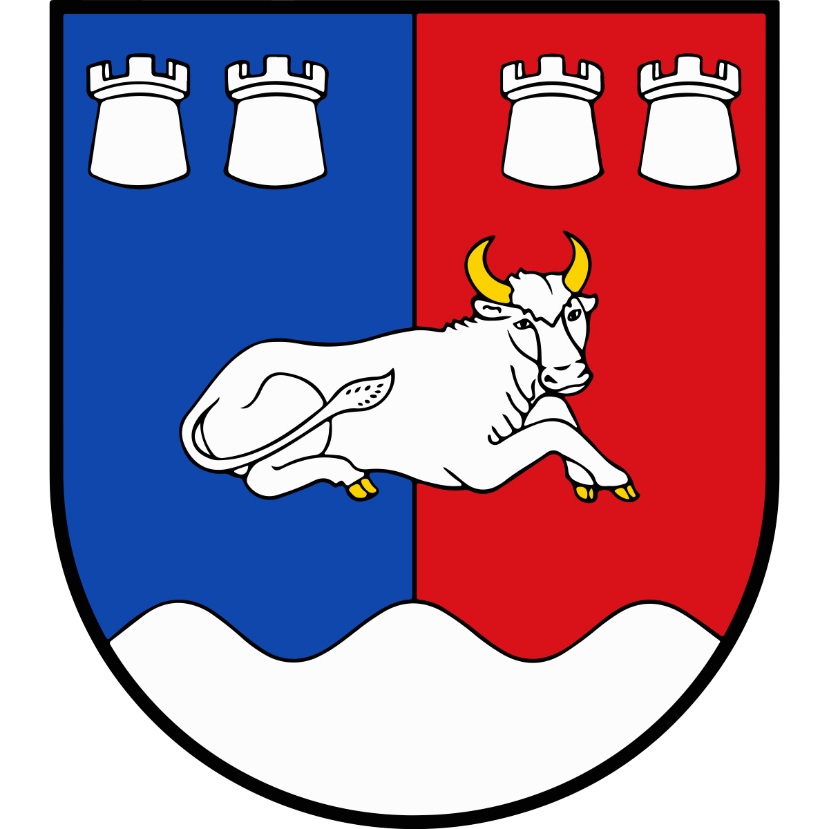 Znak obce Hovězí, kraj Zlínský kraj