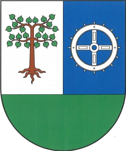 Coat of arms of Hraběšín, Central Bohemian Region