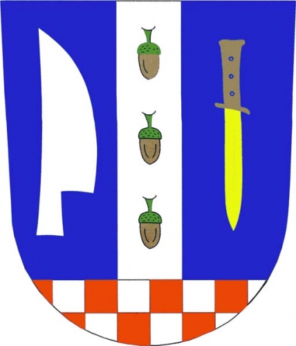 Coat of arms of Hrabětice, South Moravian Region