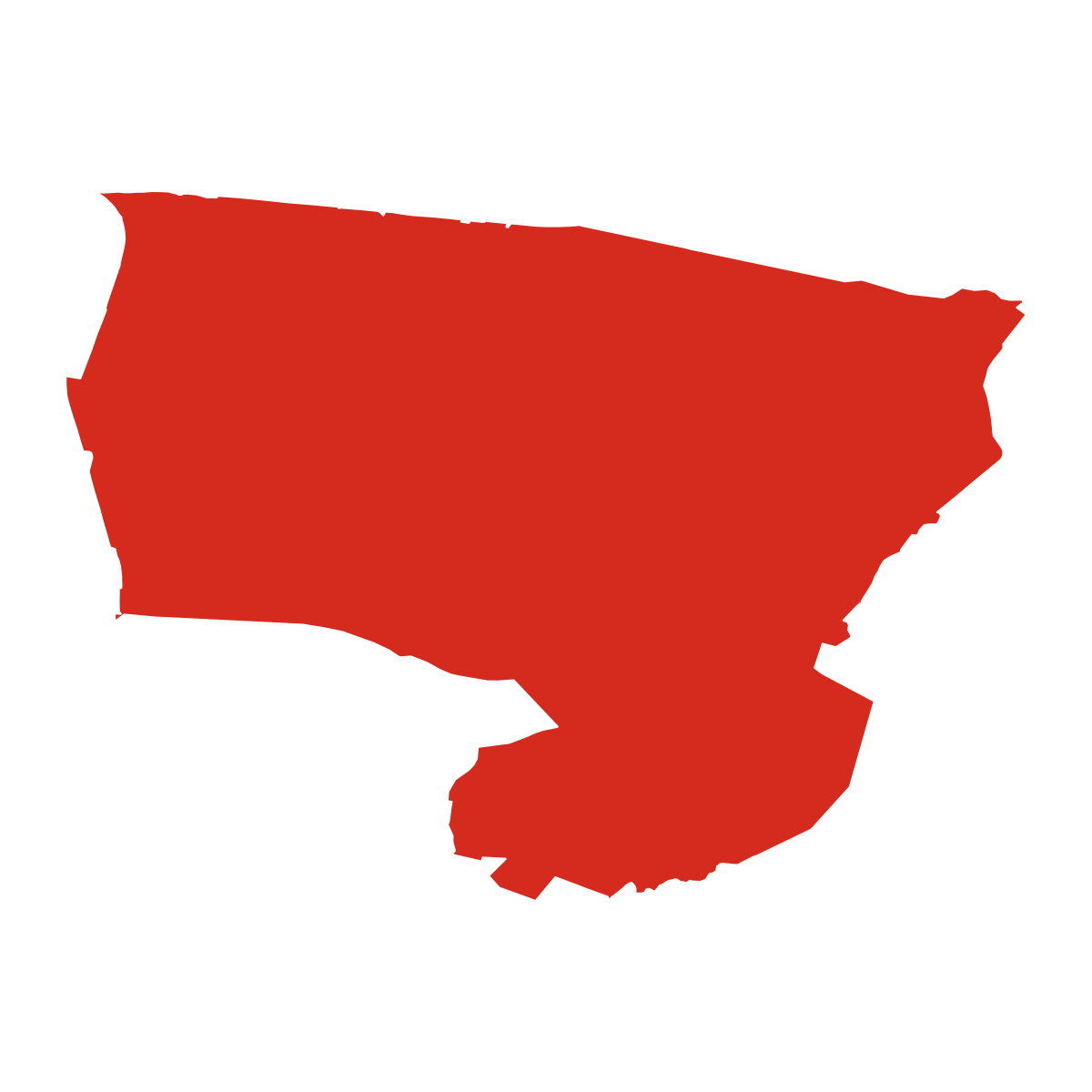 Hrabětice boundary map