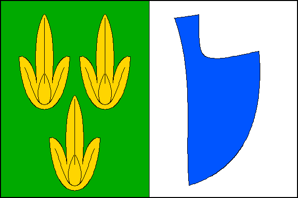 Flag of Hrabová, Olomouc Region
