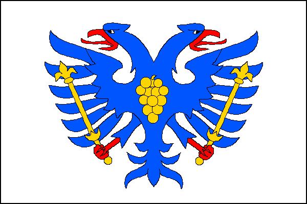 Flag of Hradčovice, Zlín Region