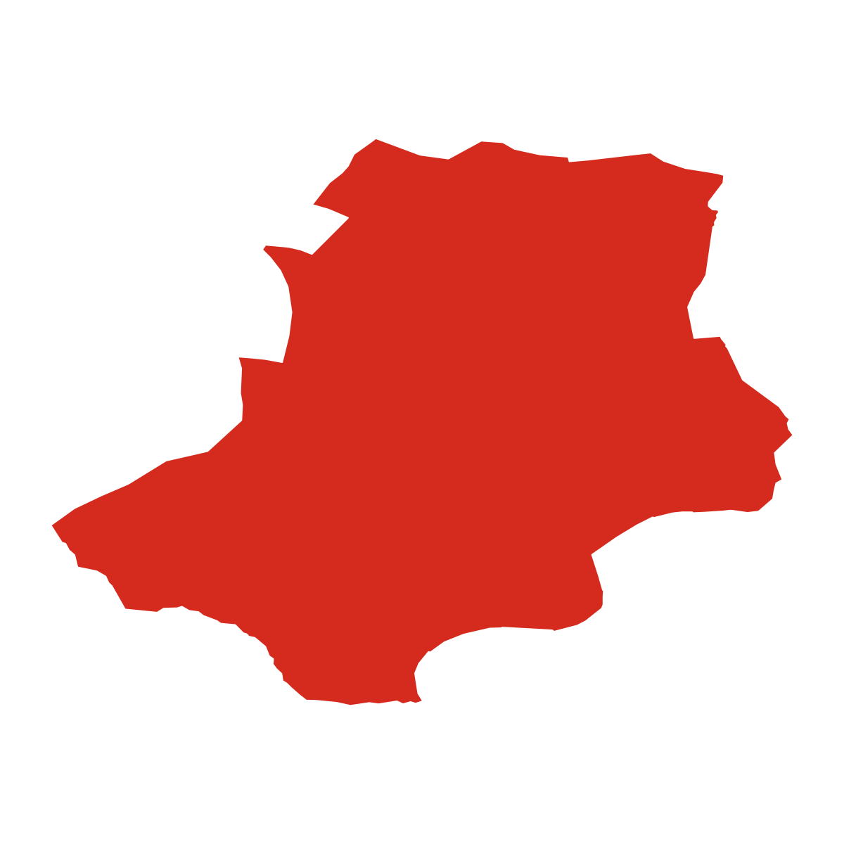 Hrádek boundary map