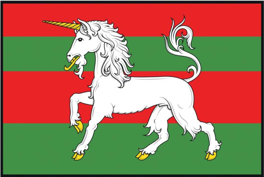 Flag of Hradisko, Hradec Králové Region