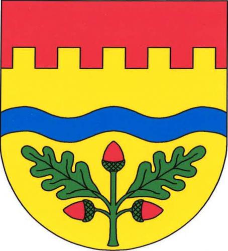 Coat of arms of Hradištko, Central Bohemian Region