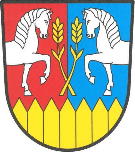Coat of arms of Hřebeč, Central Bohemian Region