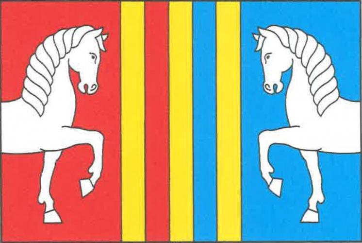 Flag of Hřebeč, Central Bohemian Region