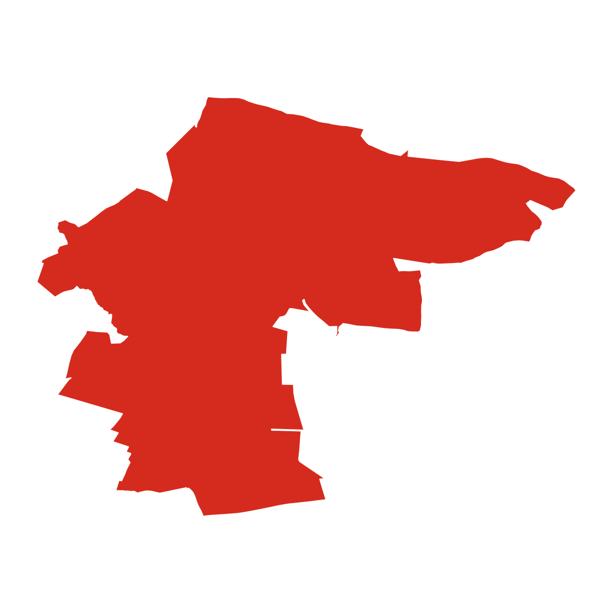 Hřibojedy boundary map
