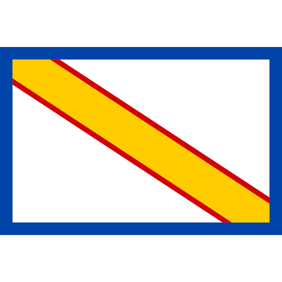 Vlajka obce Hřivčice, kraj Ústecký kraj