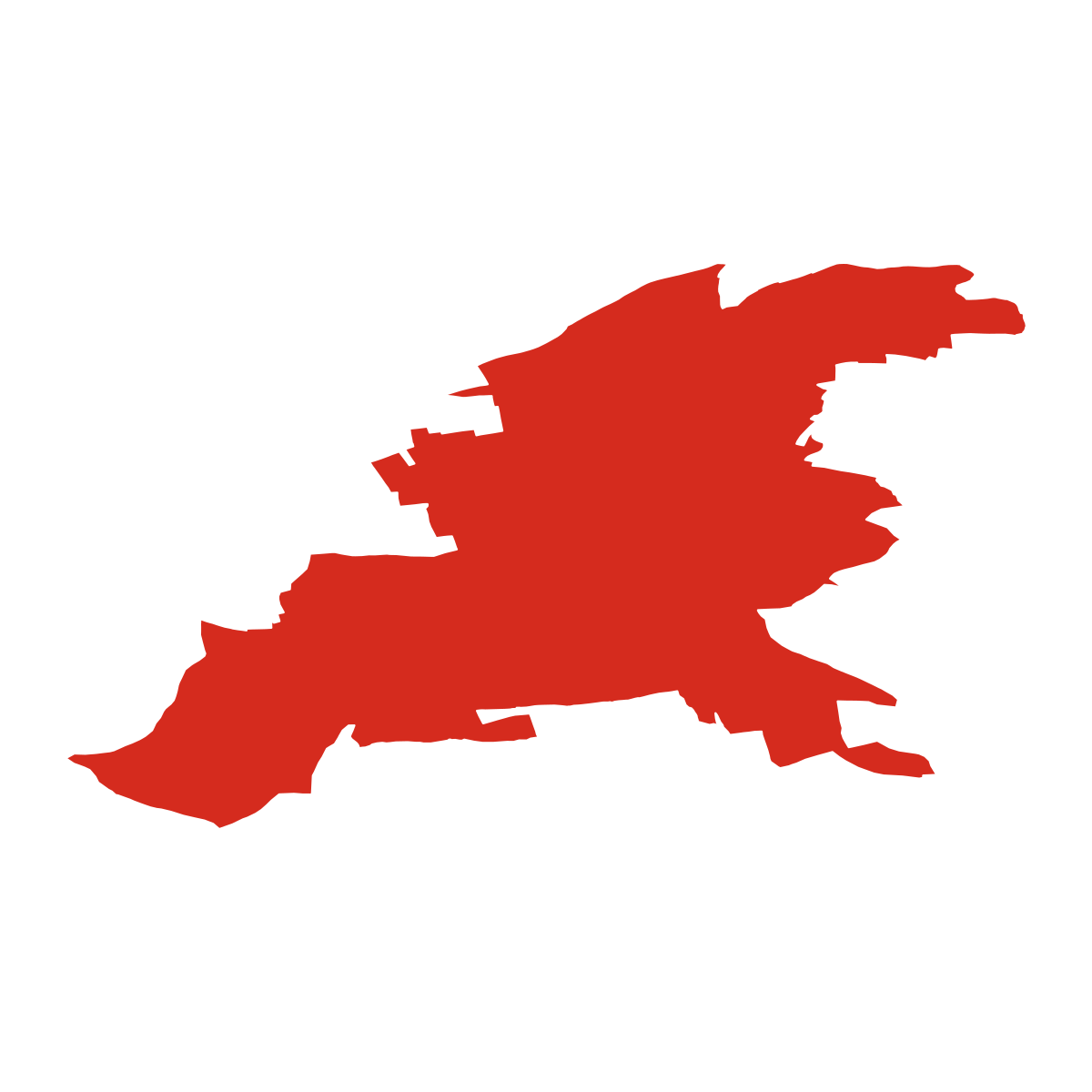 Hřivice boundary map