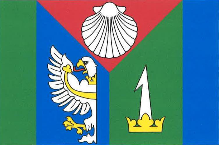 Flag of Hřivice, Ústí nad Labem Region