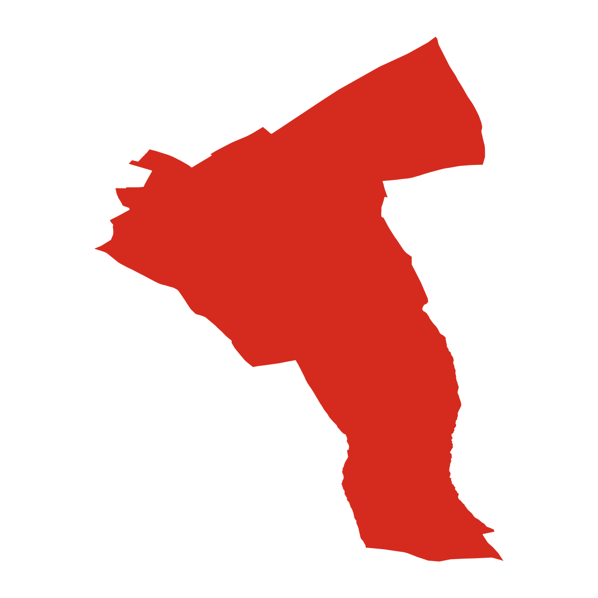 Hroznová Lhota boundary map