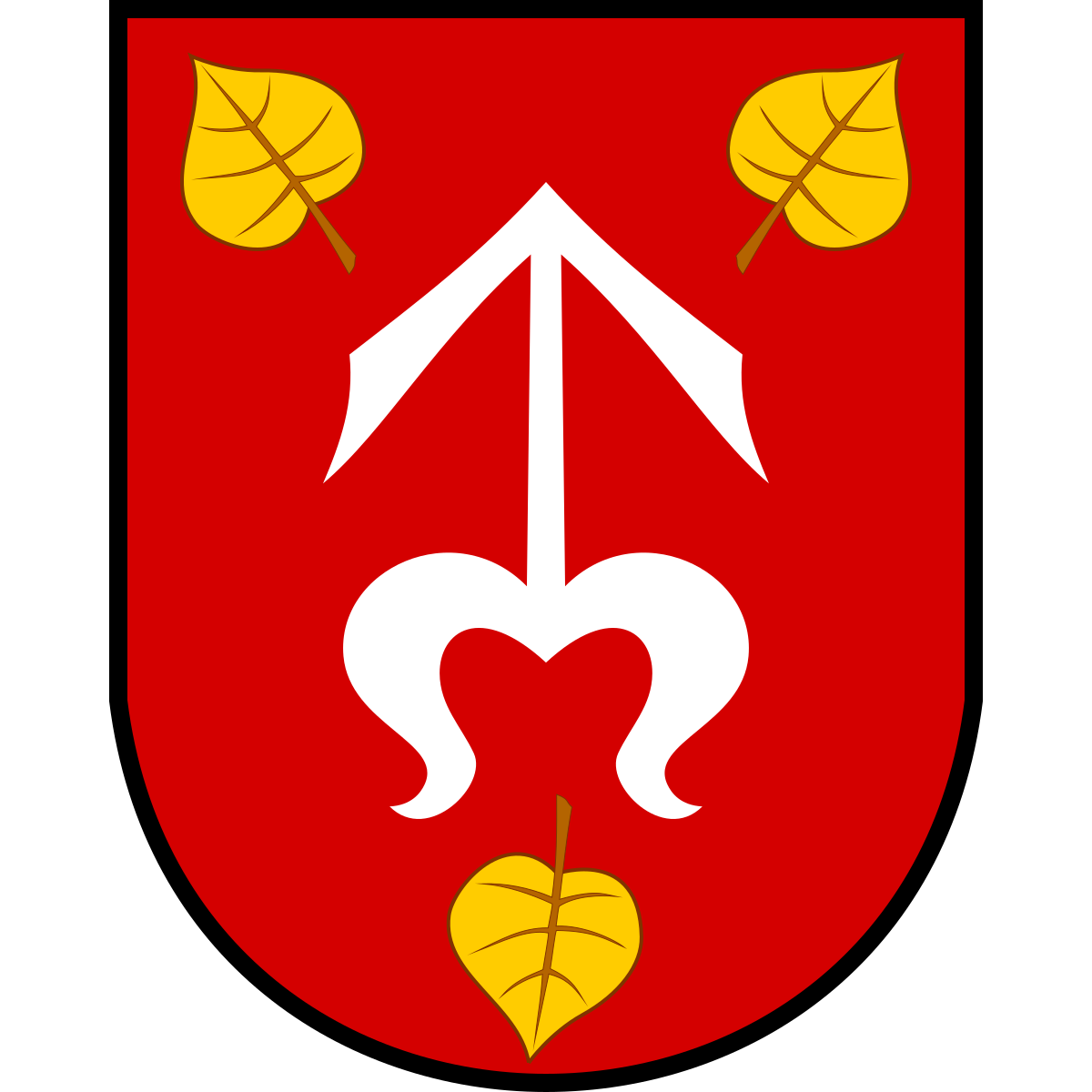 Coat of arms of Hrusice, Central Bohemian Region