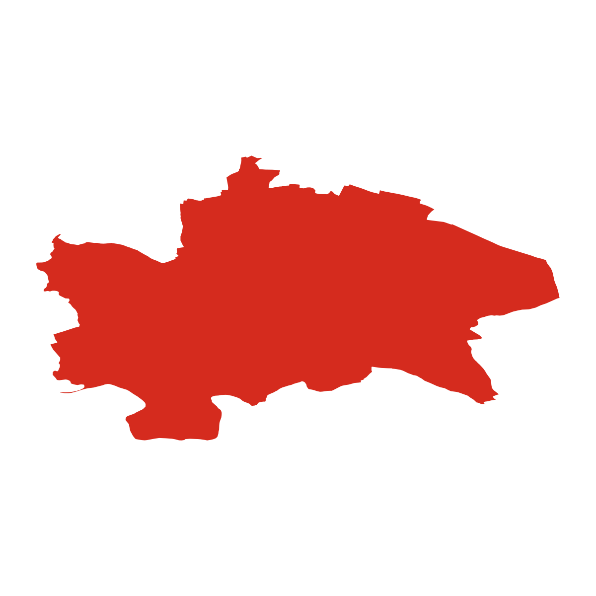 Hunčice boundary map