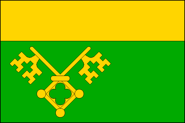Flag of Huť, Vysočina Region