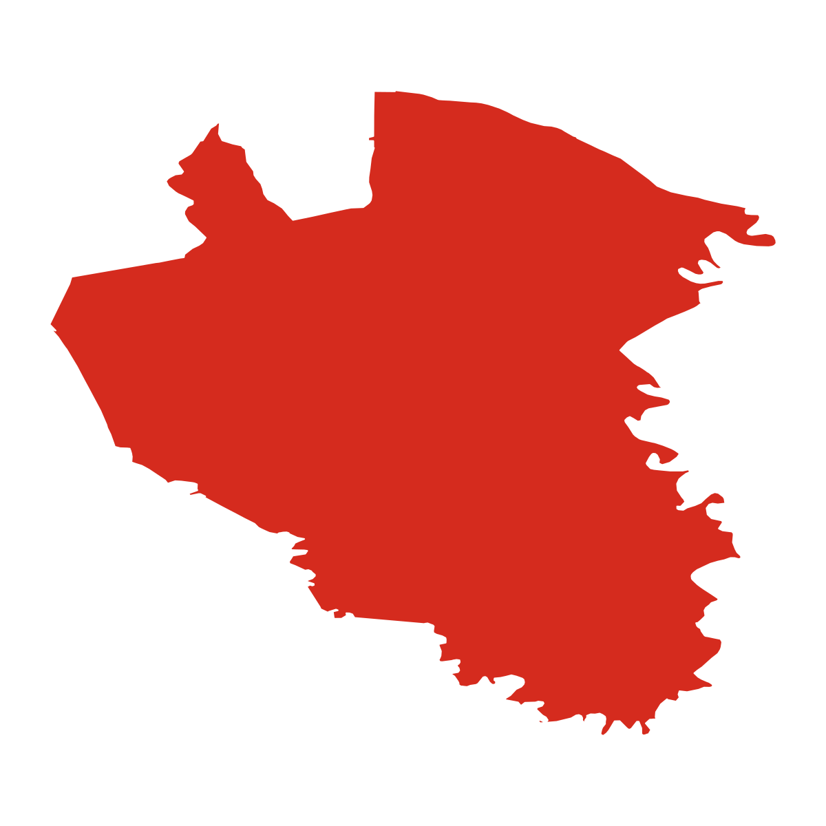 Ivaň boundary map