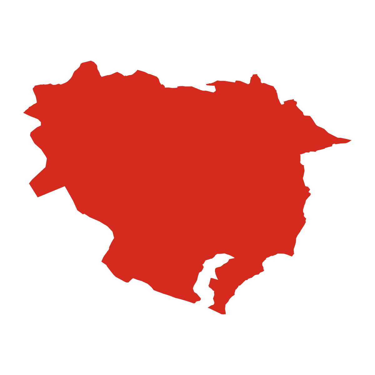 Jabloňov boundary map