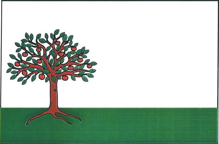 Flag of Jabloňov, Vysočina Region