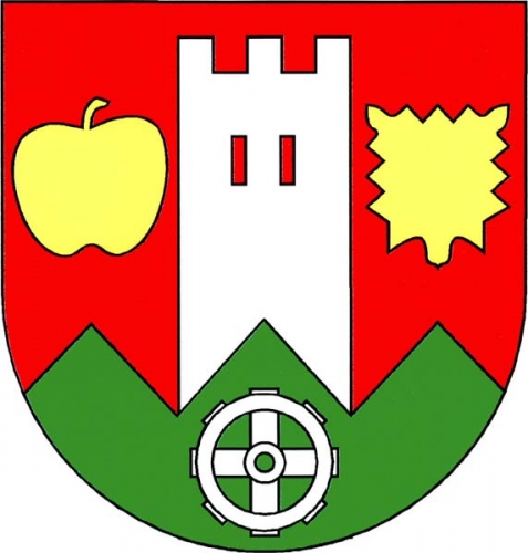 Coat of arms of Jabloňov, Vysočina Region