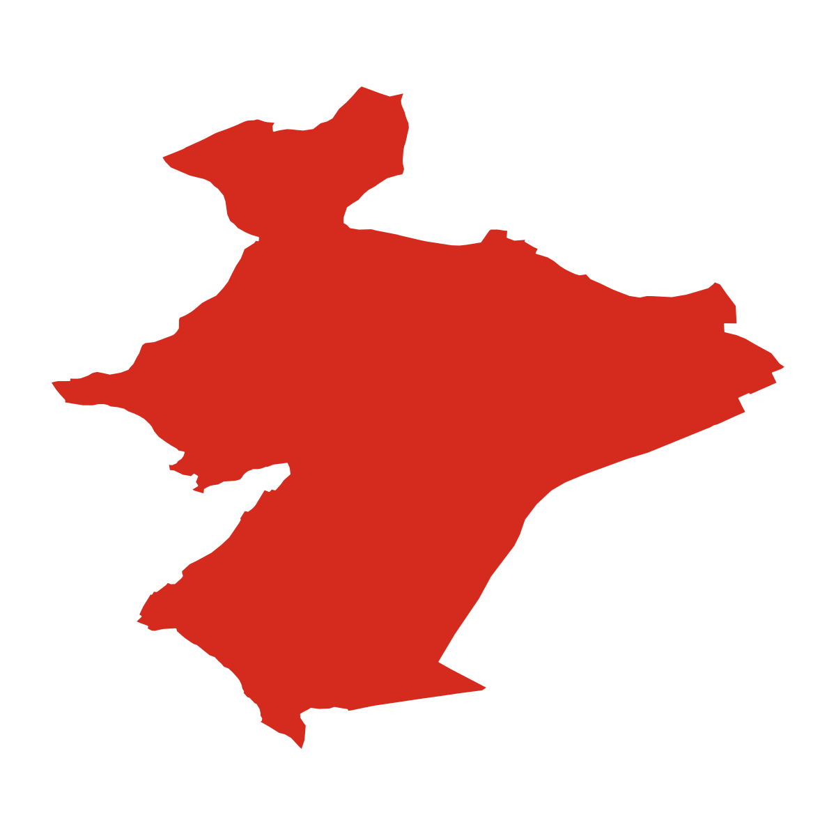 Jakubčovice nad Odrou boundary map