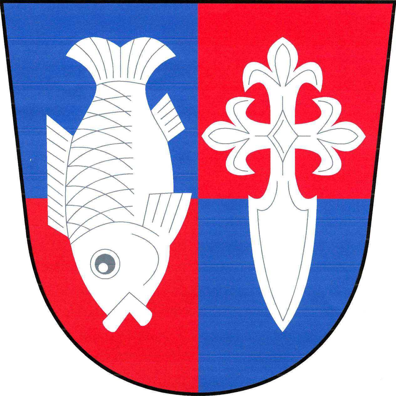 Coat of arms of Jakubov, Karlovy Vary Region