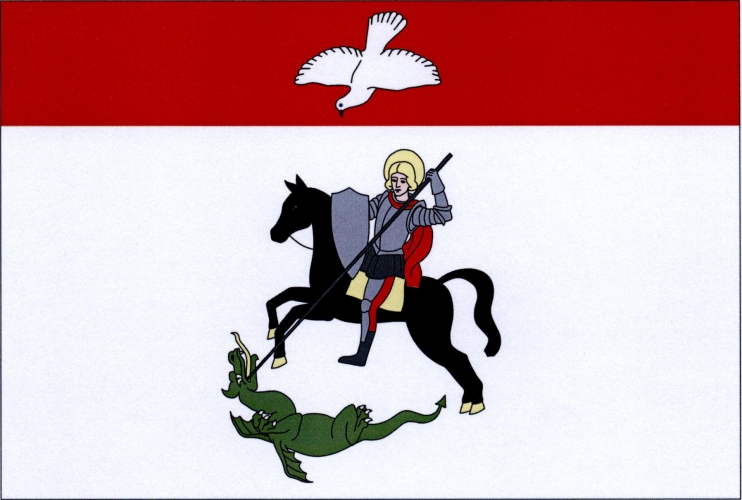 Flag of Jakubovice, Pardubice Region