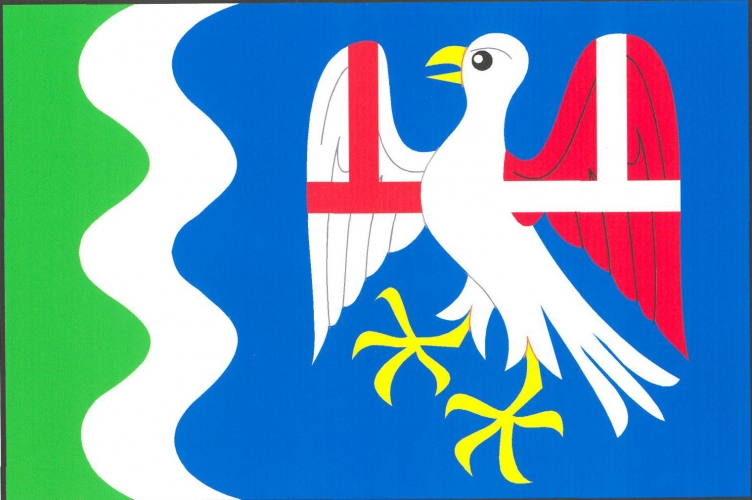 Flag of Jamník, South Bohemian Region