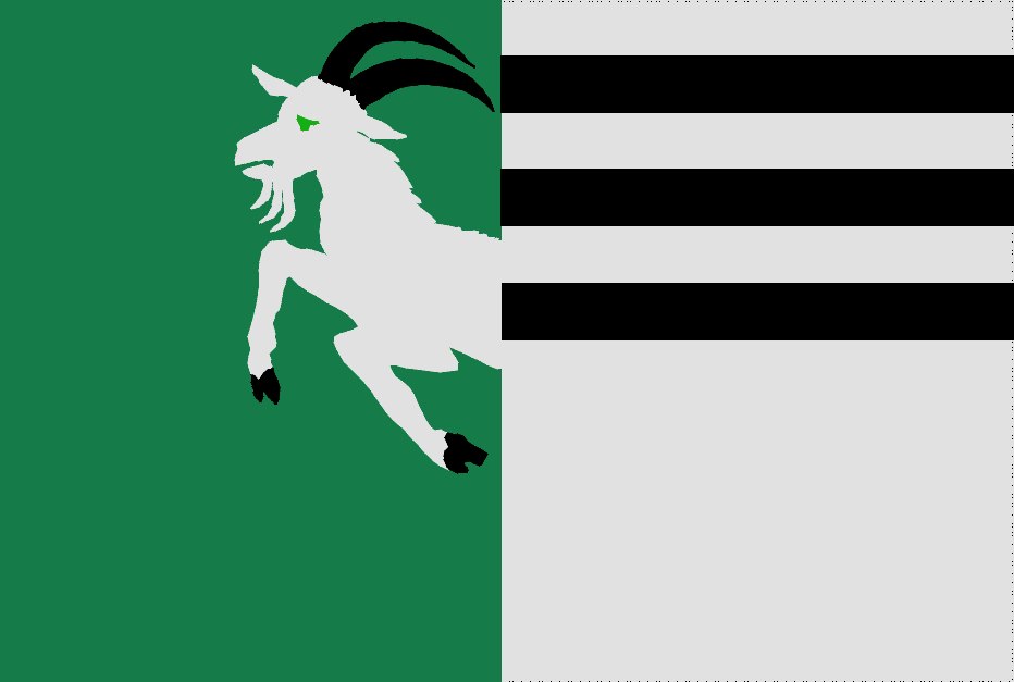 Flag of Jámy, Vysočina Region