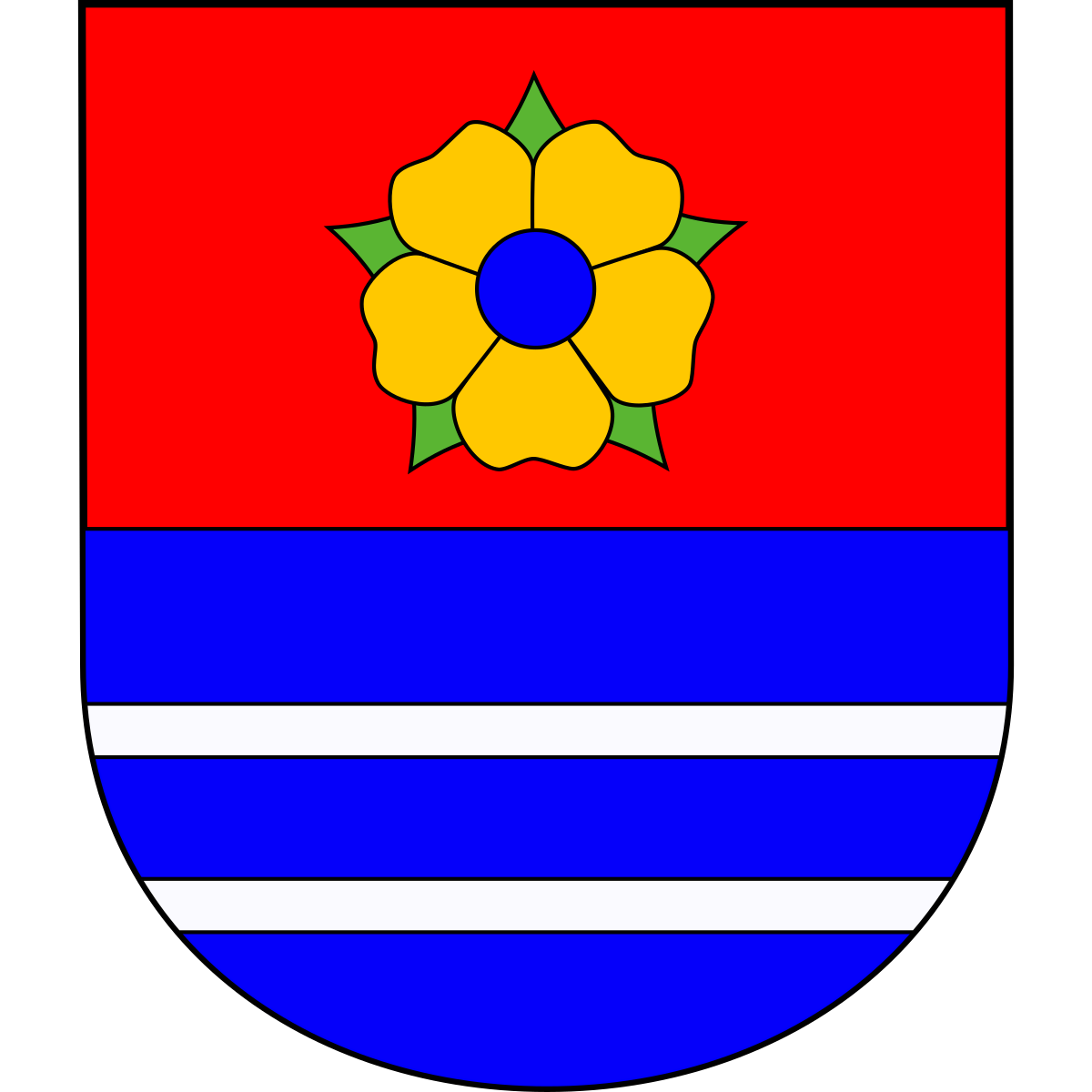 Znak obce Jedlová, kraj Pardubický kraj