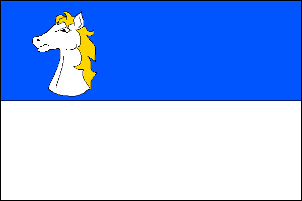 Flag of Jelen, Central Bohemian Region