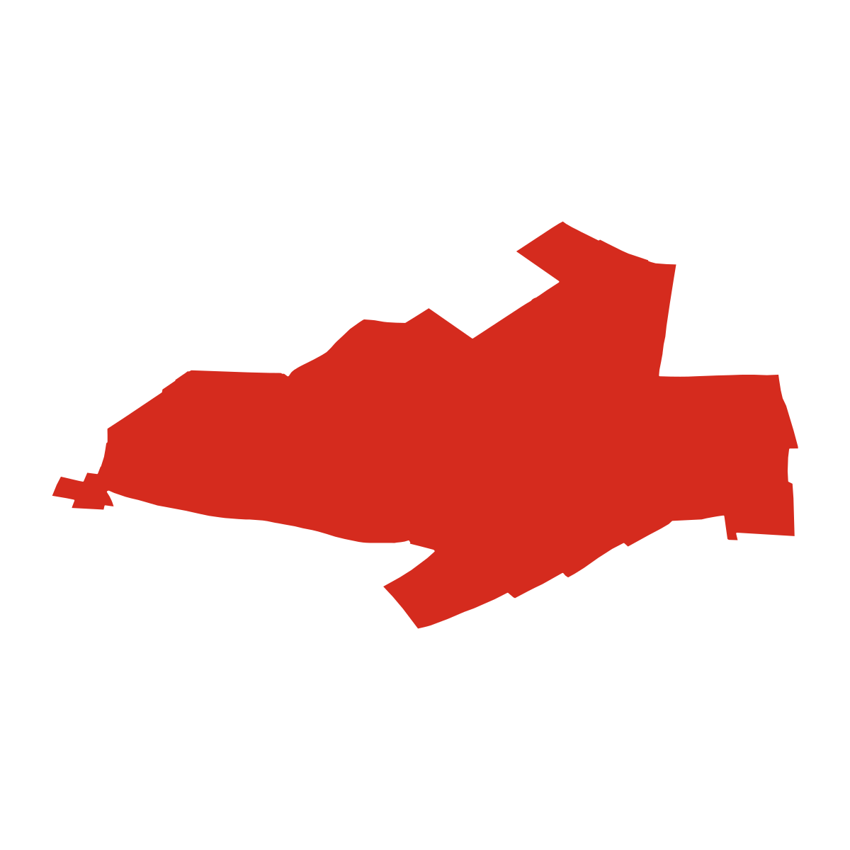 Jenišovice boundary map