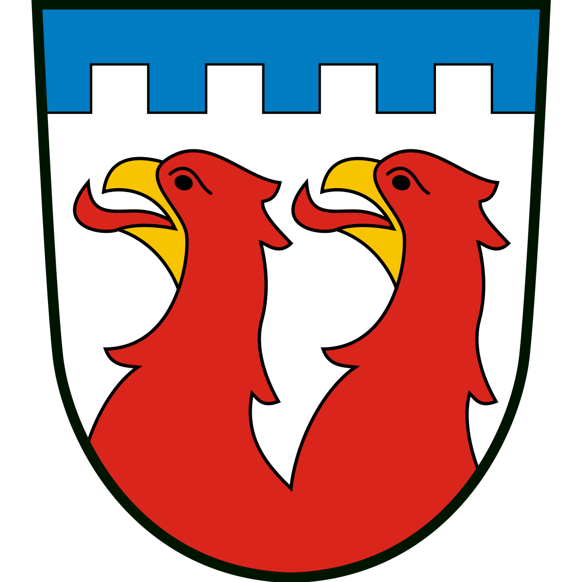 Coat of arms of Jenštejn, Central Bohemian Region