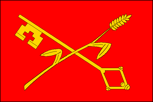 Flag of Jesenice, Central Bohemian Region