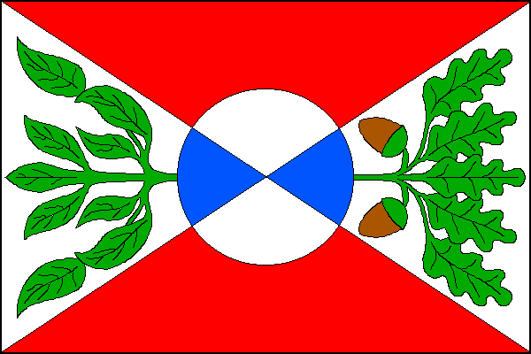 Flag of Jesenice, Karlovy Vary Region