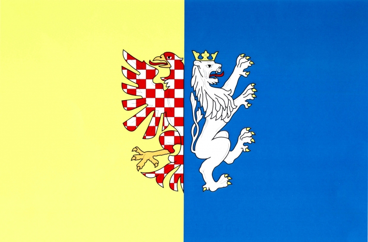 Flag of Jestřabí, Vysočina Region