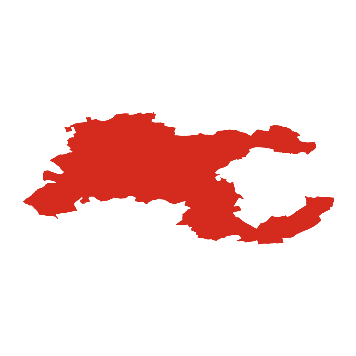 Jezerce boundary map
